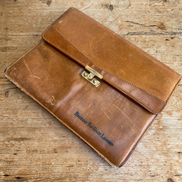 Vintage Leather Document Case