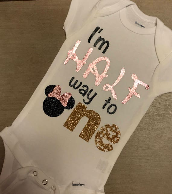 girls minnie mouse onesie