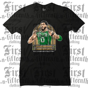 Jayson Tatum Stain Glass T-Shirt Tee Unisex S-3XL Adult