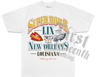 Football Championship LIX 2025 T-Shirt Tee Free Shipping