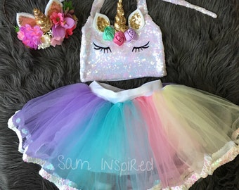Unicorn birthday outfit / tutu set / unicorn outfit/Unicorn outfit/ unicorn birthday party / unicorn/ unicorn tutu / first birthday/ unicorn