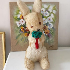 ADORABLE poupée lapin vintage française image 1