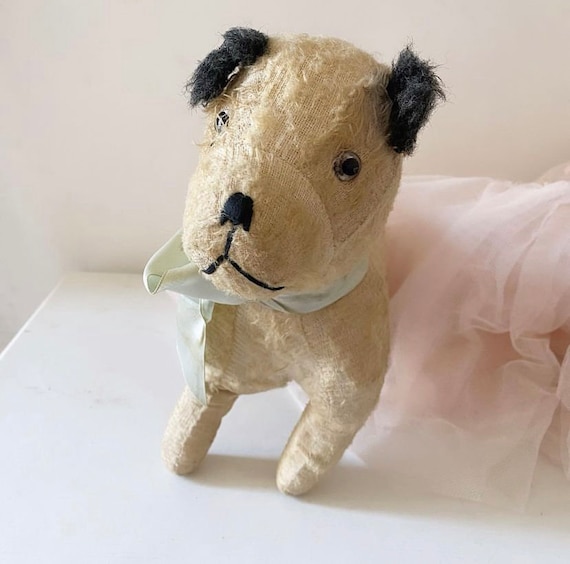 フランス製アンティークのぬいぐるみ犬 - Etsy 日本