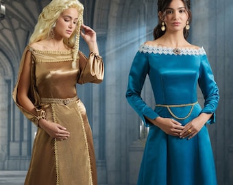 M8424 Sewing Pattern  Misses' Costume Dress Daenerys Targaryen Mother of Dragons GOT Sizes 8-16/18-26 McCall's 8424