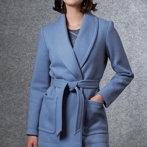 V1663 Vogue 1663 SEWING PATTERN Designer Kathryn Brenne Close-Fitting Unlined Jacket EASY Pleats Sizes 4-14/16-26 31664505327 31664505310