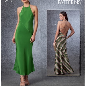 Vogue bias cut skirt pattern 2025