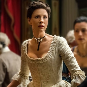 M7965 Sewing Pattern Georgian Historic Misses' Costume Dress Claire Outlander Sizes 6-14/14-22 McCall's 7965 23795006422 23795006439