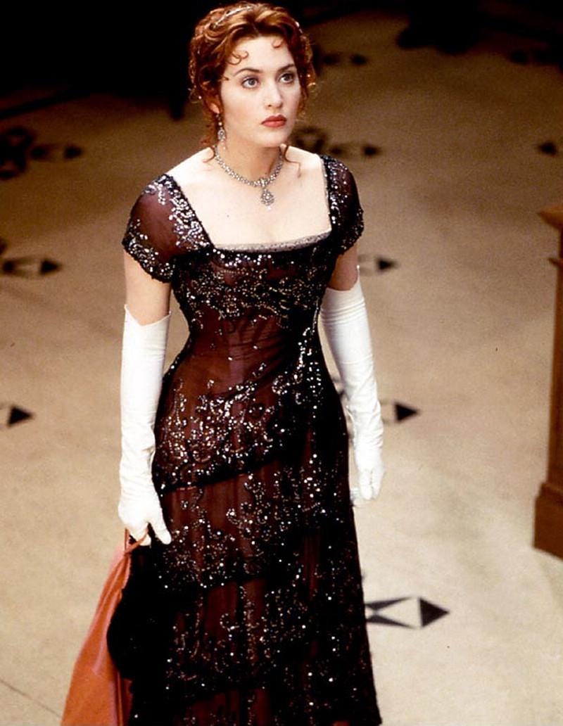 Rose Titanic Dress - Etsy