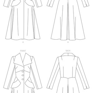 V1669 Vogue 1669 Sewing Pattern Vintage 1950's Design 1949 Wide Collar ...
