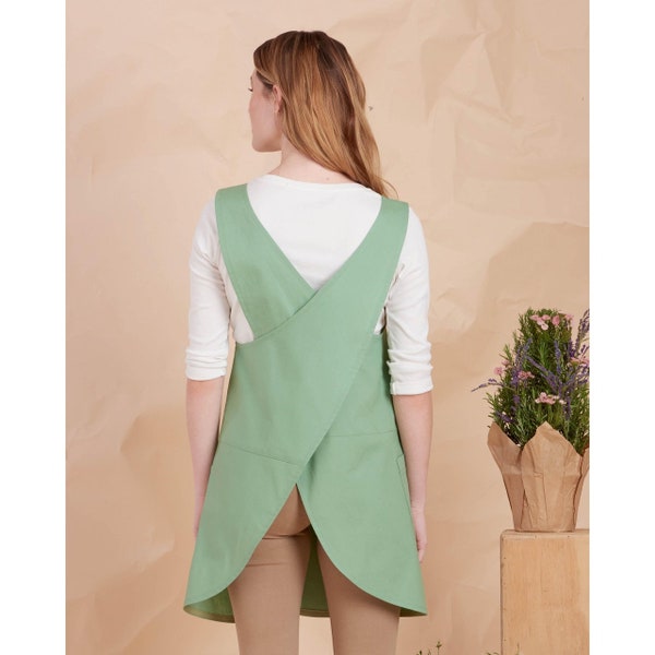 S9564 Sewing Pattern Simplicity 9564 R11472 Garden Kitchen EASY Cross Back Aprons 3 Styles Sizes XS-XL  39363053866 39363595649