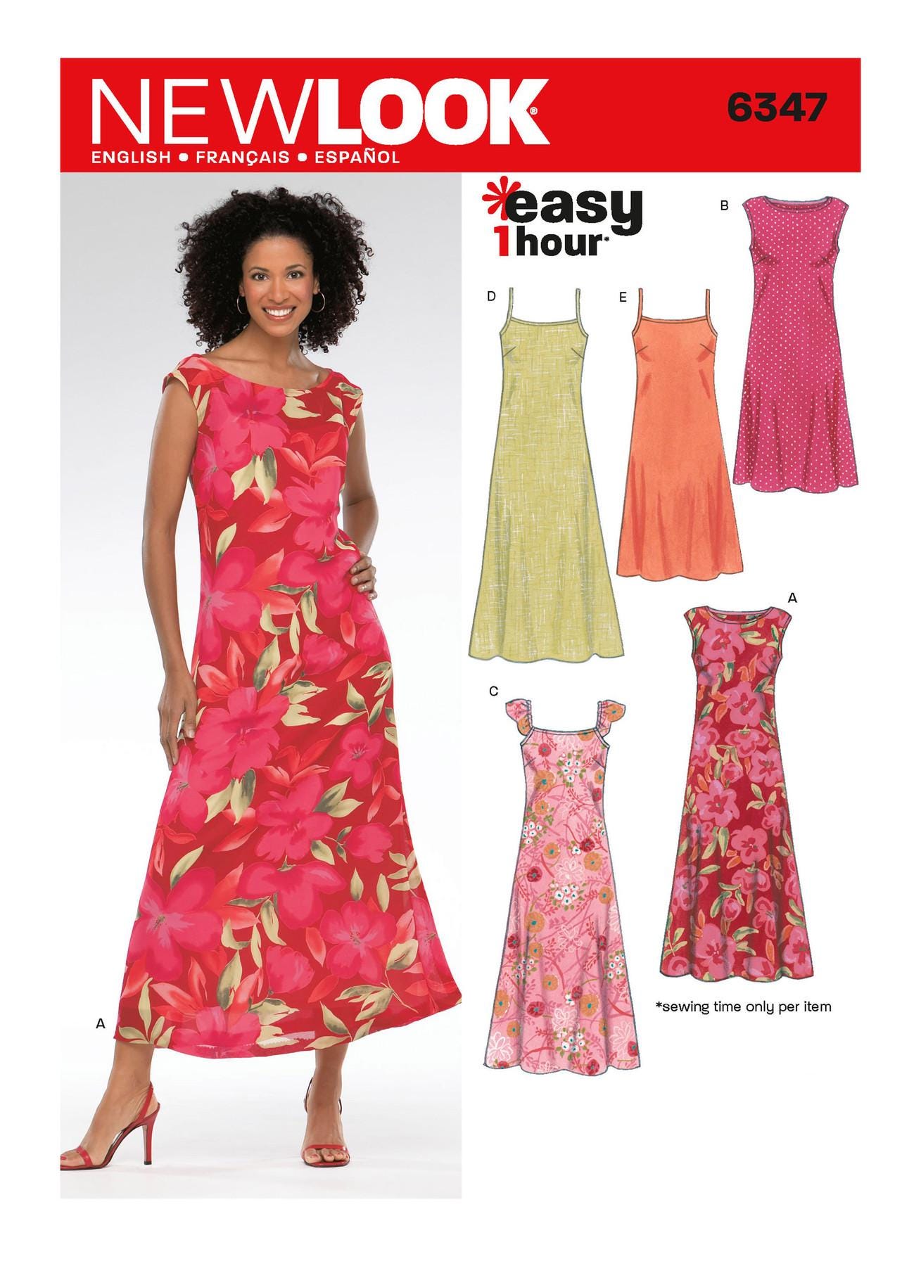 New Look Sewing Patterns for You to Choose Misses' Dresses Uncut Unused ...
