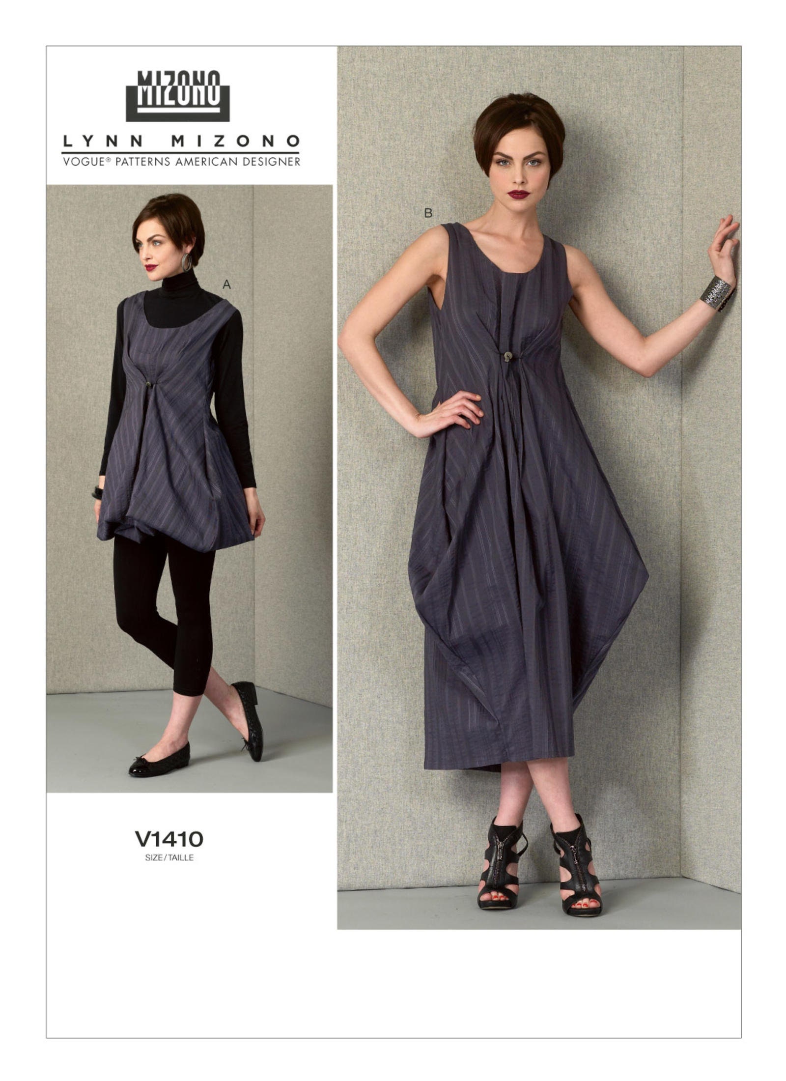 V1410 Vogue 1410 Sewing Pattern Designer's LYNN MIZONO Etsy