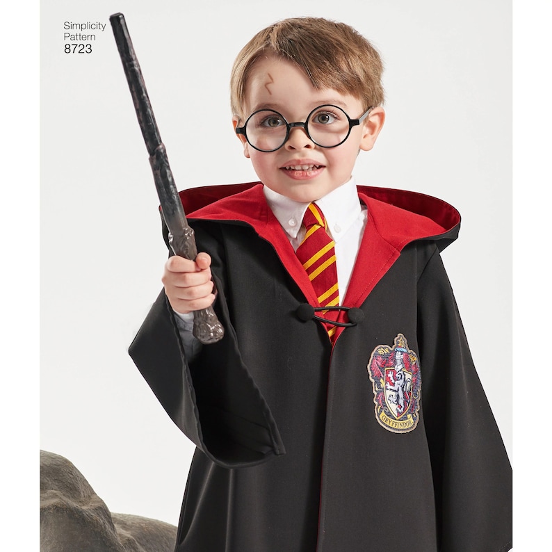 S8723 Sewing Pattern Harry Potter Costume Unisex Child/teen Etsy Ireland
