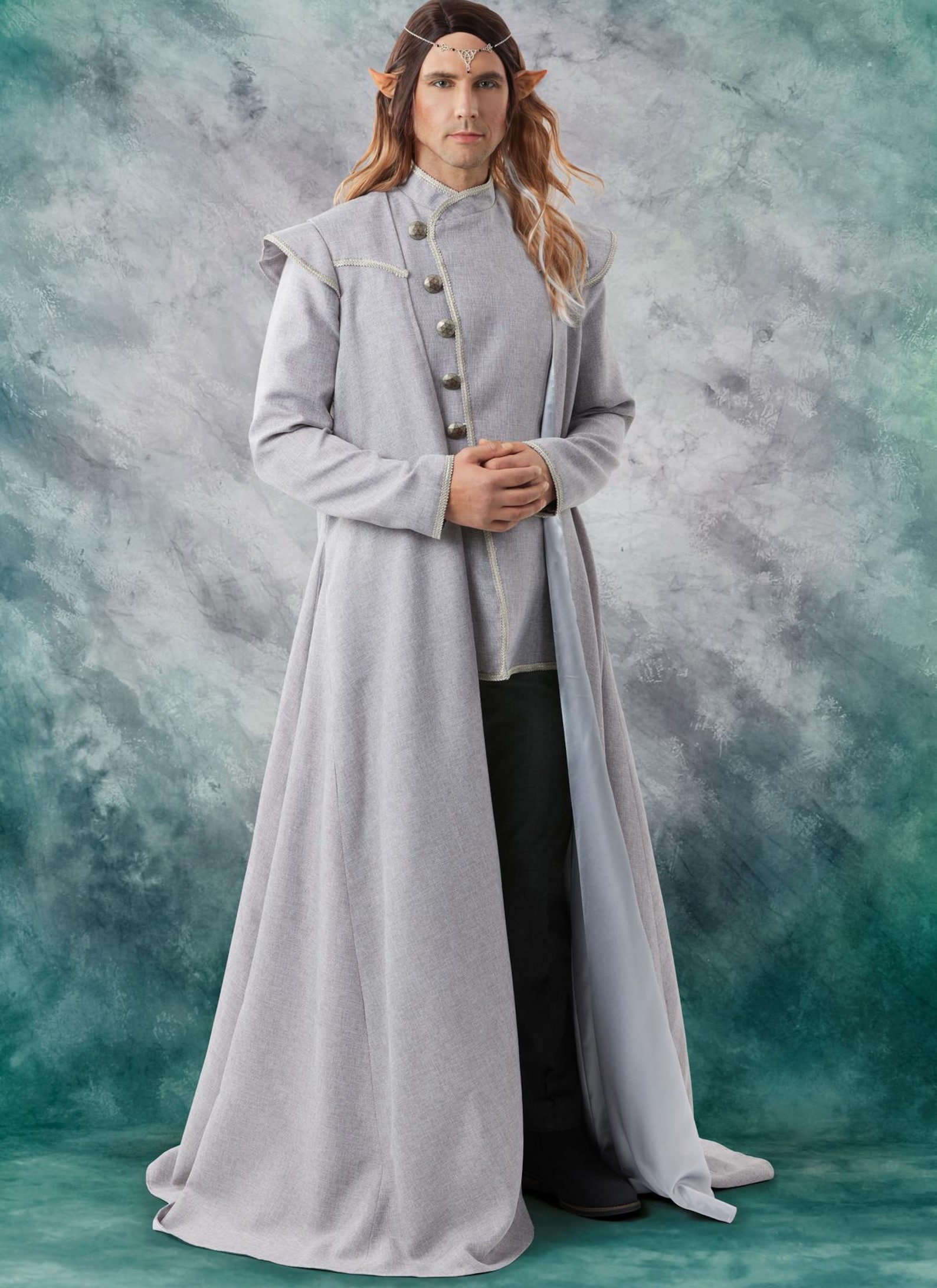 Elf Robe Men NEW Sewing Pattern Men's Costume Elf Renaissance Lord of the Ring Sizes ...
