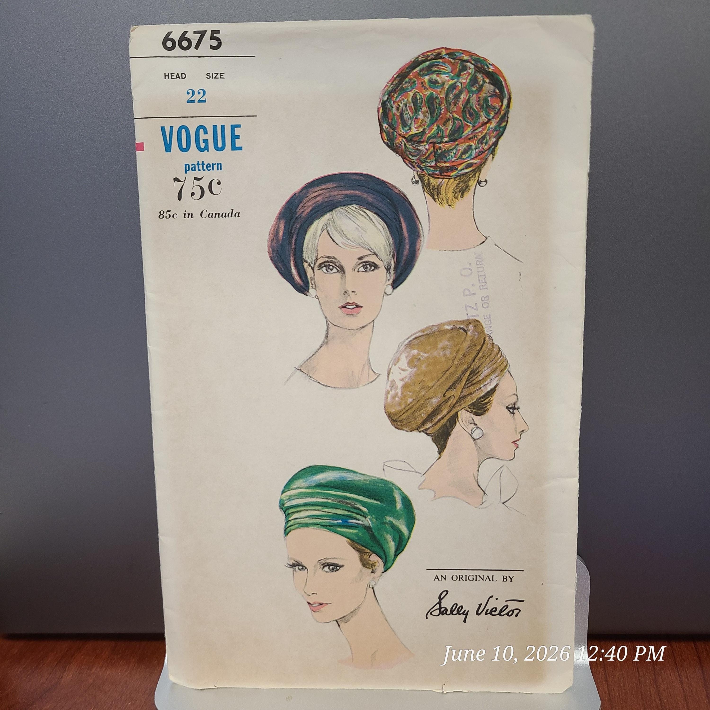 UNUSED VTG Sewing Pattern Misses' Vintage 1960s Sally Victor Size