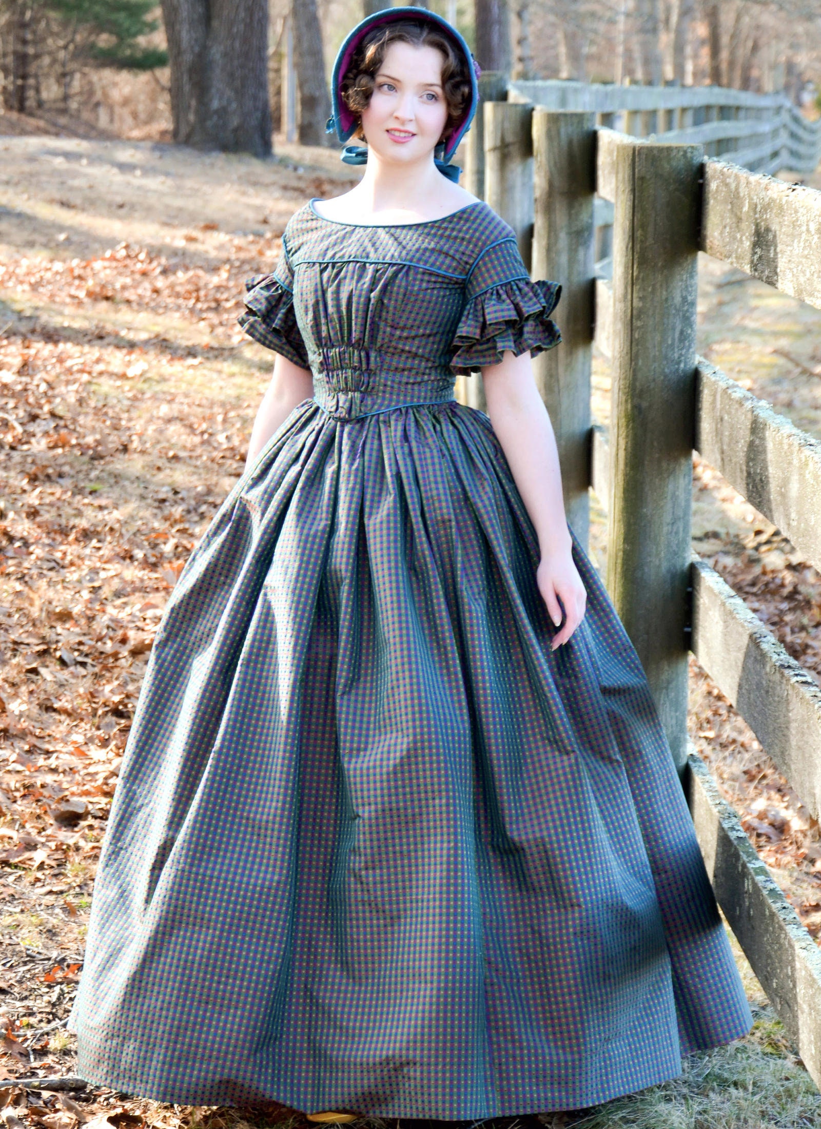 M7988 Sewing Pattern 1860s Historic Misses' Costume Dress Sizes 6-14/14 ...