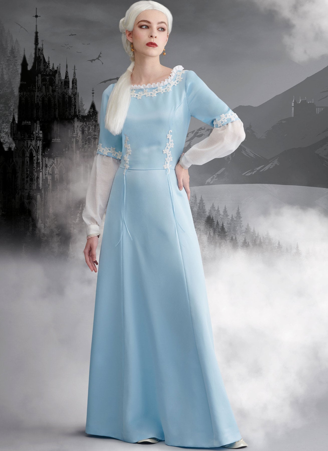 princess polly baby blue dress Updates – Uniform Guide main image 1