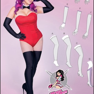 M7397 Sewing Pattern Misses' Costume Accessories Boot Covers Stockings Gloves Leg Warmers XS-XL McCall's 7397 23795582326 NEW Yaya Han