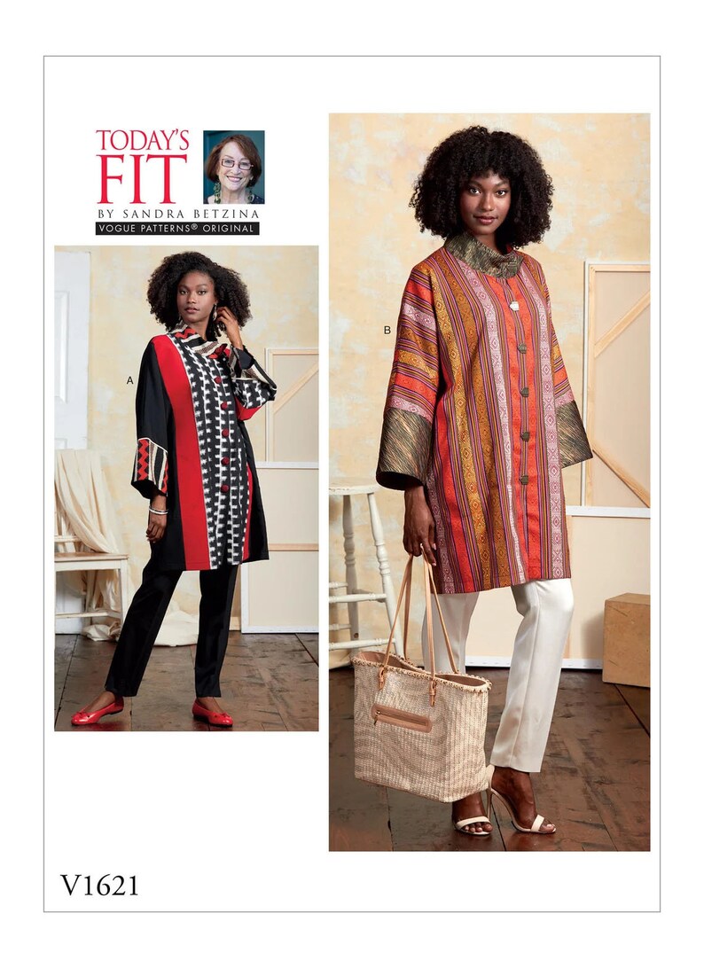 Sewing Pattern Today's Fit Sandra Betzina Vogue V1234 - Etsy