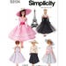 Simplicity 4839 Tiny Chatty Baby Doll Clothing Patron de couture vintage