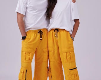 NEW Sewing Pattern Unisex Misses' Cargo Pants & Pull-On Shorts Sizes XS-XXL