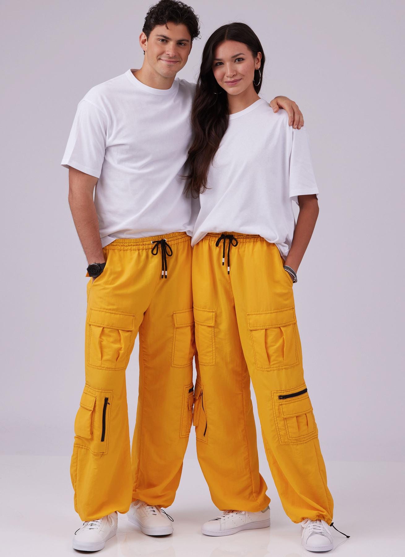 新しい裁縫パターン ユニセックス ミセス用カーゴパンツ＆プルオン