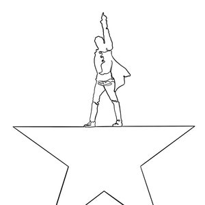 Hamilton Line Art