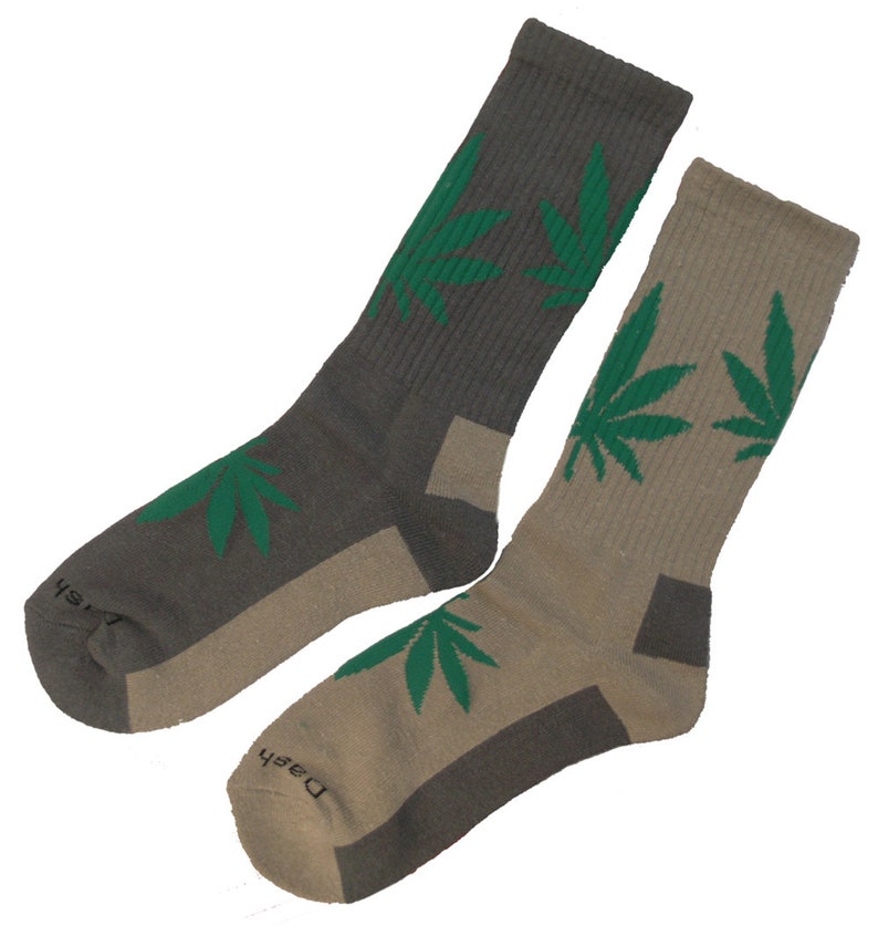 Dash Hemp Leaf Hiker Socks image 1