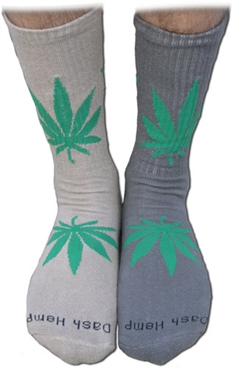 Dash Hemp Leaf Hiker Socks image 2