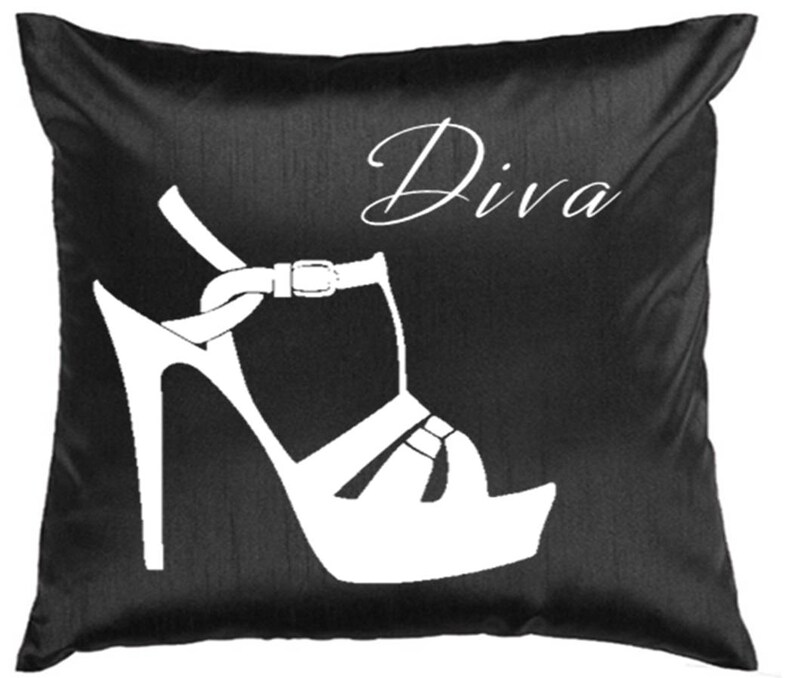 Designer Shoe Pillow Shoe Pillow diva Pillow Shoe Diva Etsy