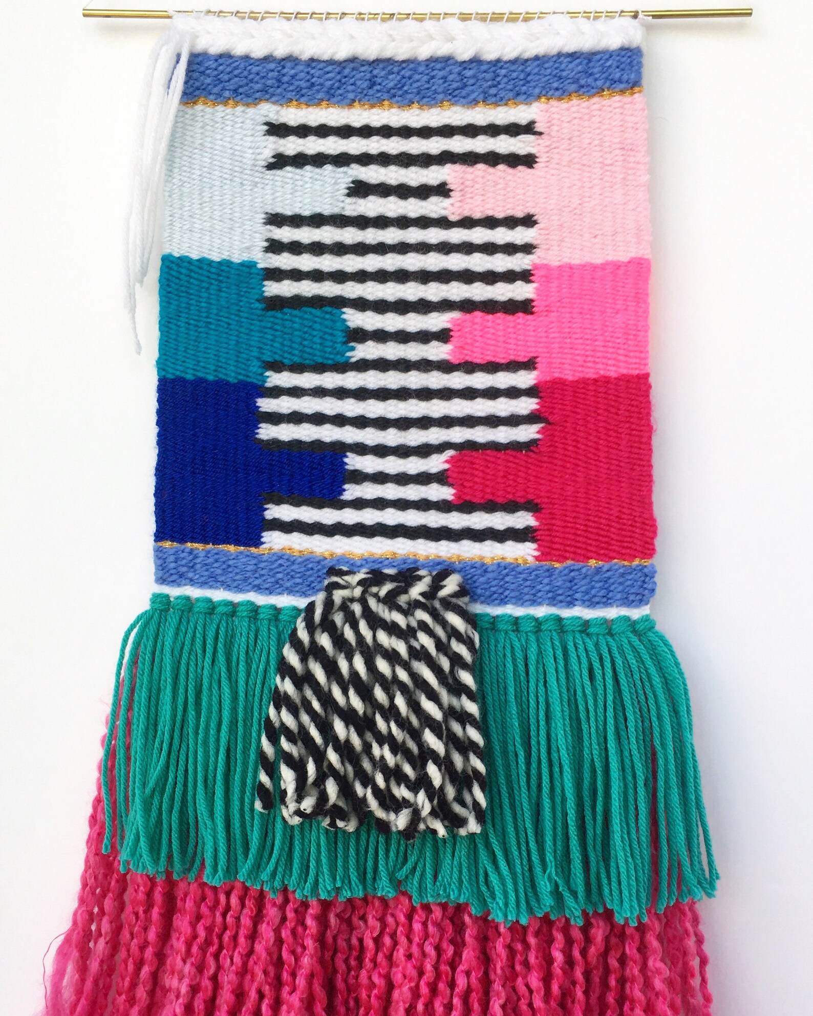 Wall Hanging Tapestry // Boho Woven Wall Hanging // Textile Etsy