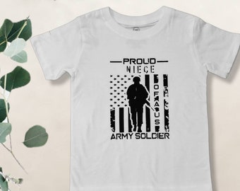 US Army Soldier Shirt/Proud Niece/Proud Nephew/Uncle Shirt/Proud Son/Proud Military Shirt/Army Family/Proud Daughter/USA Shirt/Labor Day