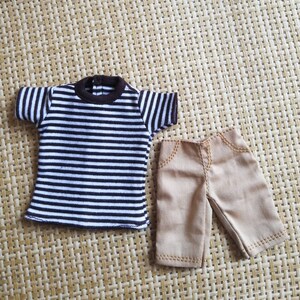Handmade Doll Tee & Shorts Set Doll Clothes For 12 Dolls Handmade Doll Tee & Shorts Set Doll Clothes For 12 Dolls