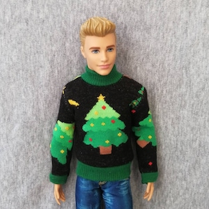 Handmade Doll Sweater Clothes Christmas Doll Sweaters For 12&quot; Dolls