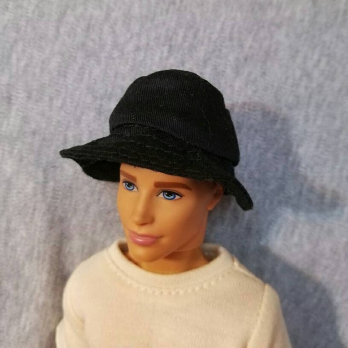 Handmade Doll Black Hat for 12 Dolls Etsy