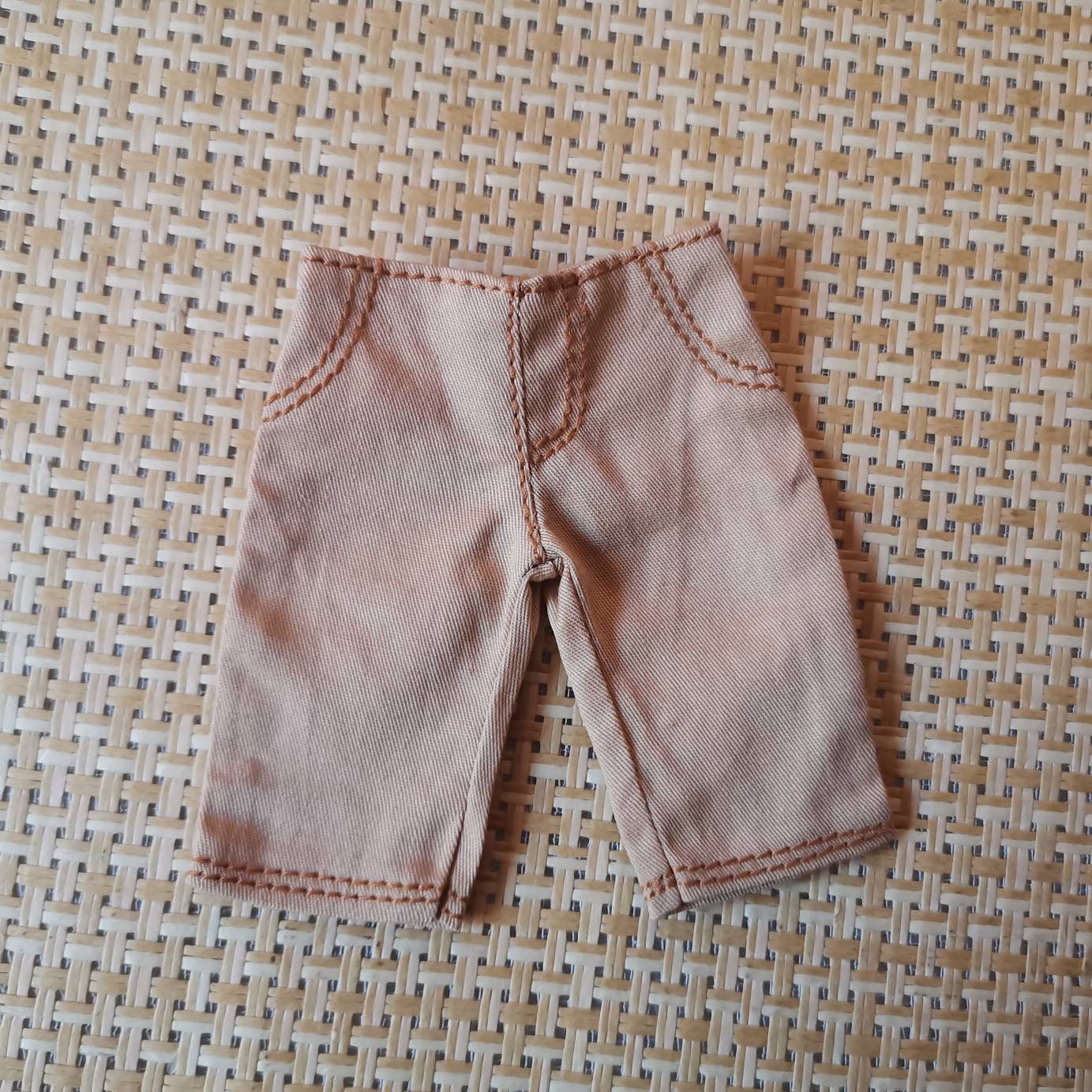 Handmade Doll Tee & Shorts Set Doll Clothes For 12 Dolls Handmade Doll Tee & Shorts Set Doll Clothes For 12 Dolls