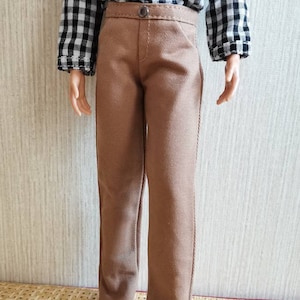 Handmade Doll Pants Doll Clothes For 12" Dolls(the shirt is not included)(custom order)(real pockets)