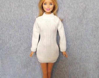 Handmade Doll Sweater Dress Coat Doll Clothes For 11.5" Dolls