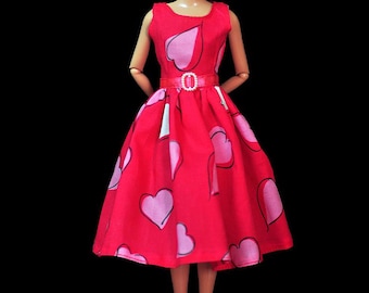 Handmade Doll Christmas Party Dress Doll Clothes For 11.5" Dolls