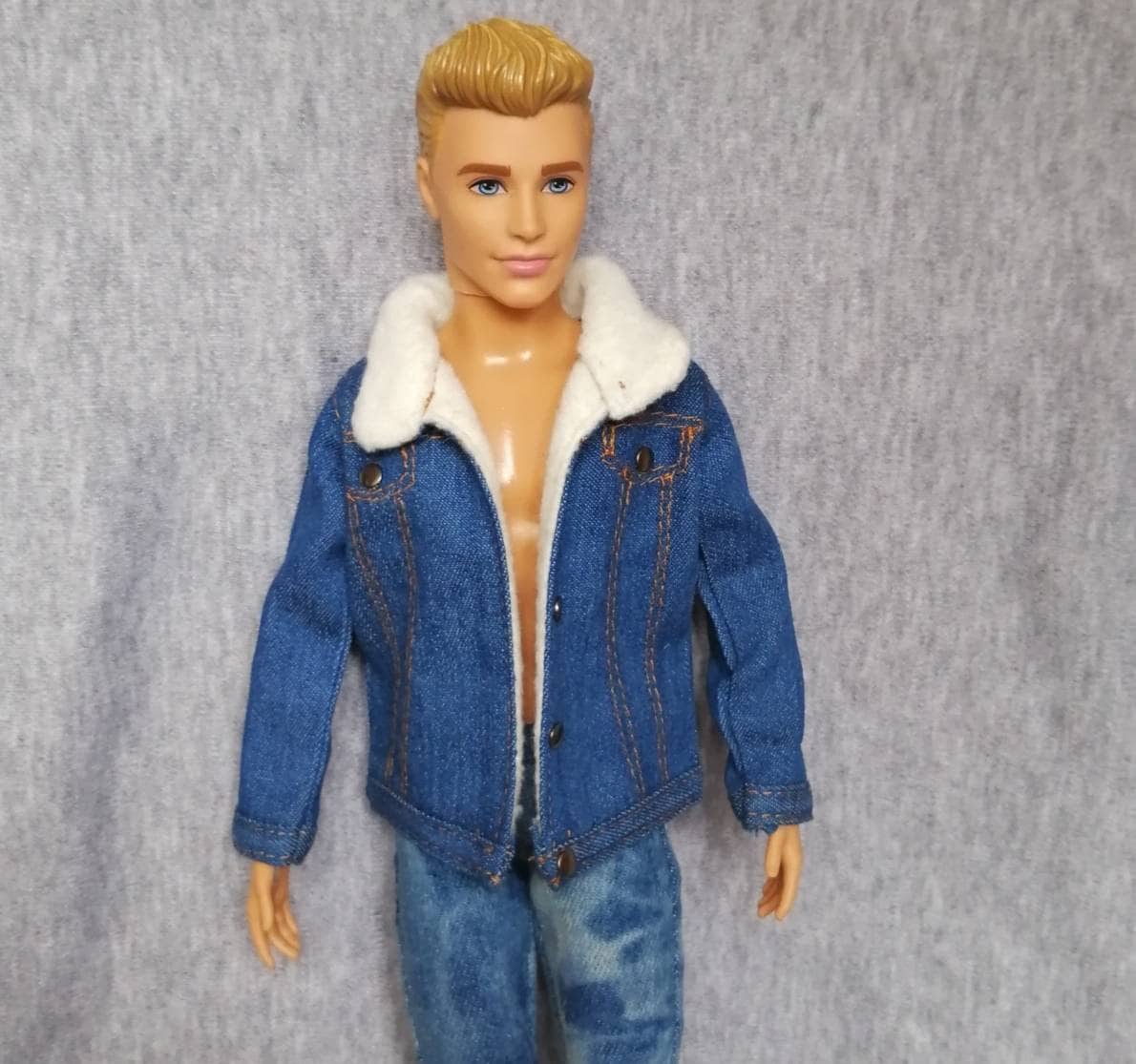 Barbie doll jean jacket hotsell