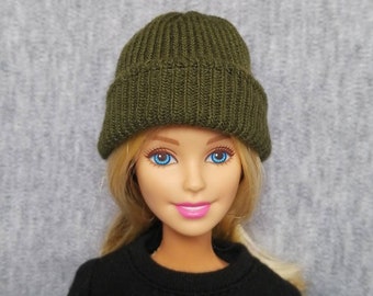 Handmade Doll Green Beanies Hat Cap Doll Clothes For 11.5" Dolls