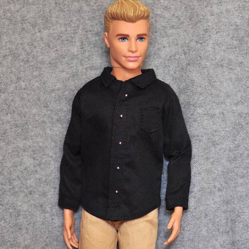 1/ 6th Scale Black Apron Fits: Collectible Action Figures and Male Fashion  Dolls 