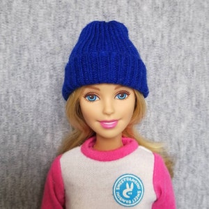 Handmade Doll Blue Beanies Hat Cap Doll Clothes For 11.5&quot; Dolls