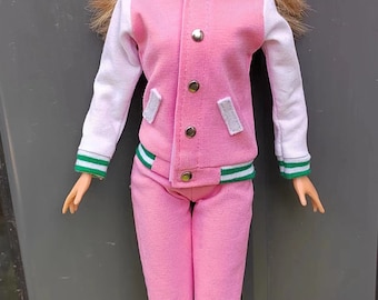 Handmade Doll Pink Pants Doll Clothes For 11.5" Dolls (jacket and beanie are not included)
