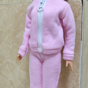 Handmade Doll Pink Hoodie Pants Doll Clothes For 12&quot; Dolls(custom order)