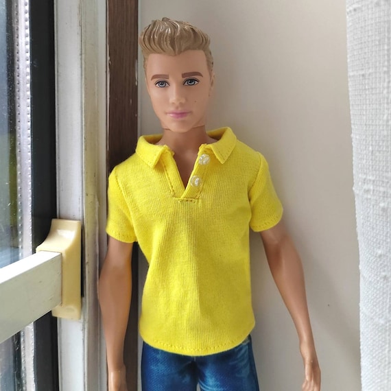 Handmade Doll Yellow Polo shirt Doll Clothes For 12" Dolls(customer order)