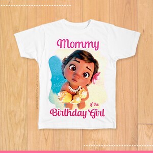 Moana Baby Birthday Shirt Moana Baby Shirt Moana Disney Etsy
