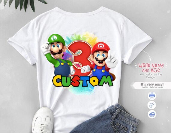 Camiseta luigi niño sale
