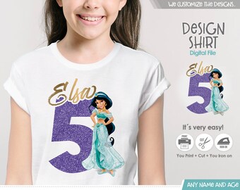 Camiseta jasmine disney hotsell