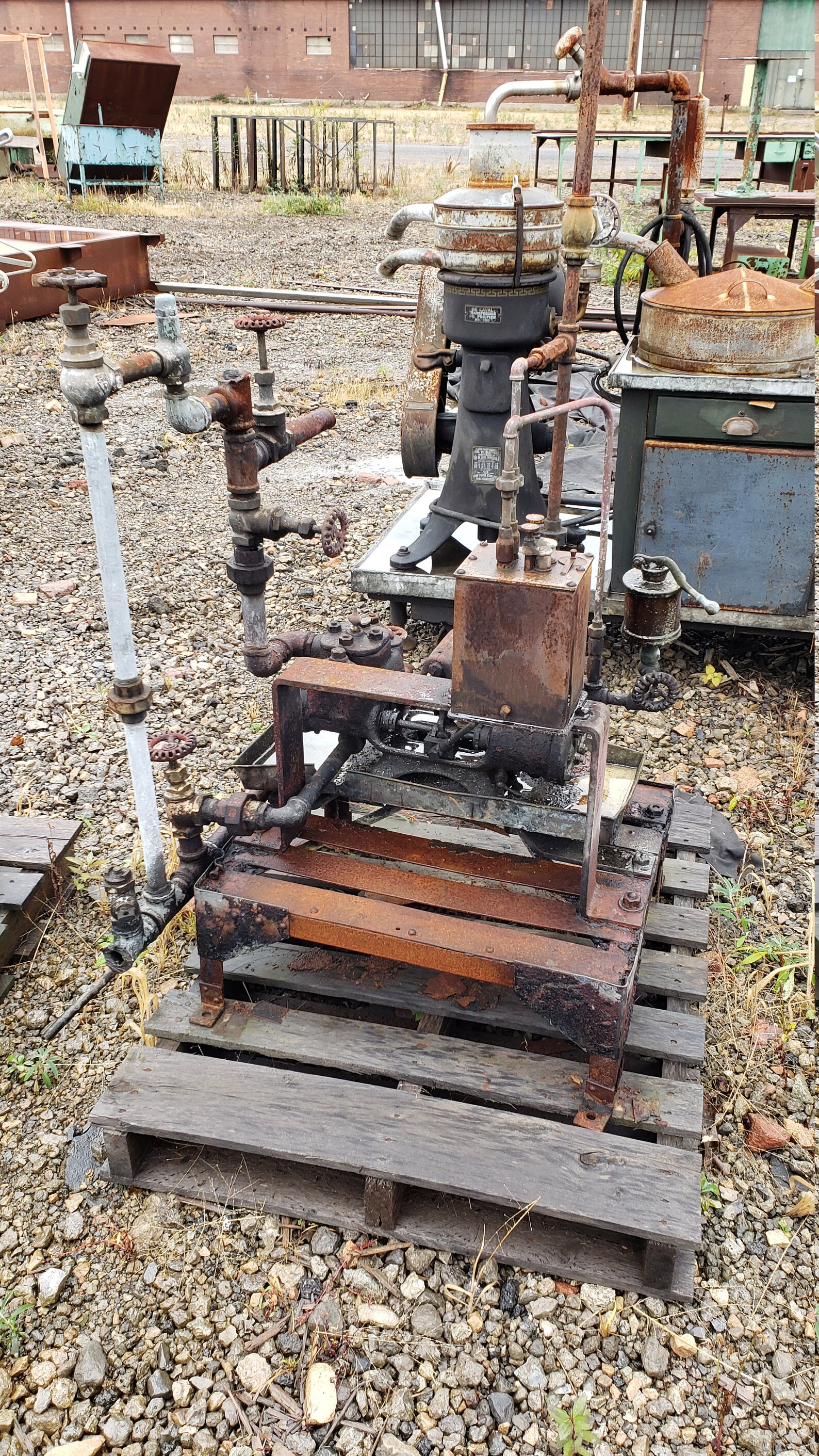 Vintage Antique Industrial Foundry Cast Iron 1920 Steampunk Machine Age